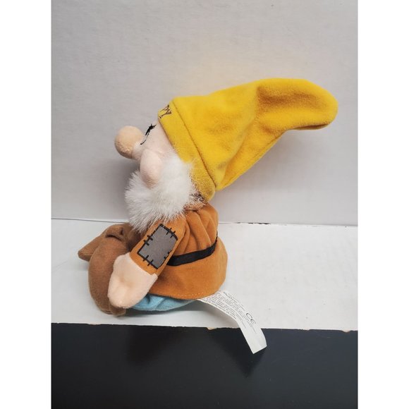 9 Inch Disney Happy Bean Bag Plush from Snow White and the Seven Dwarfs - Picture 2 of 7